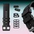 MTHGH 22mm Watch Strap Loops for Garmin Fenix 7/6/5, 5Pcs Fastener Rings and Dust Plugs