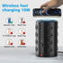 Surge Protector Power Strip, Desk Charging Station with 15W Magnetic Wireless Charger, 16 AC Outlets & 5 USB Ports