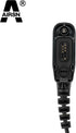 Shoulder Mic Speaker for Motorola XPR 6550 7550 APX 6000 Walkie Talkie, Heavy Duty Handheld Microphone with 3.5mm Audio