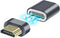 AUCON Magnetic HDMI to HDMI Converter 2.1 HDMI Adapter 8K UHD Video Compatible