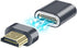 AUCON Magnetic HDMI to HDMI Converter 2.1 HDMI Adapter 8K UHD Video Compatible