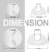 Cable Clips White 9 PCS, Phone Charger Cord Holder, Cable Cord Management for Desk, Office and Nightstands, Mixed Sizes