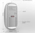 Rechargeable Wireless Bluetooth Mouse, Compatible with iPad Pro, MacBook, Chromebook, and Windows (Silver)