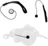 hejhncii 5PCS Lens Cover Rope DSLR Lens Cap Holder Belt Nylon Keeper Anti-Lost Wrist Strap Cord String Leash for SLR