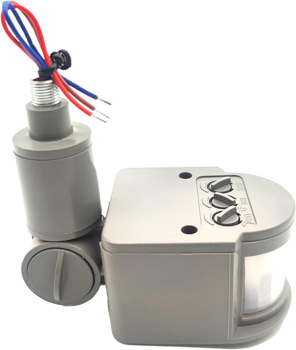HANNAHONG PIR Motion Detector, Passive Infrared Smart Sensor Switch, AC110-220V, Waterproof Outdoor,Human Body
