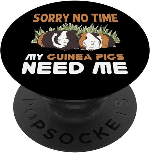 Funny Guinea Pig PopSockets Swappable PopGrip - Guinea Lover
