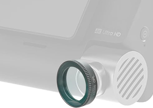 CPL Filter Dash Cam Lens for 70mai Model A800 A800S, 17.3mm Diameter Polarizing Filter, Gray
