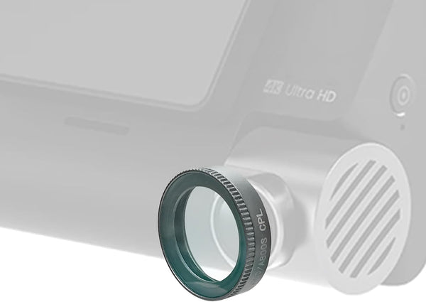 CPL Filter Dash Cam Lens for 70mai Model A800 A800S, 17.3mm Diameter Polarizing Filter, Gray