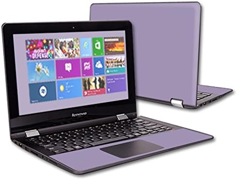 MightySkins Skin Compatible with Lenovo Flex 3 11" Wrap Cover Sticker in Solid Lavender