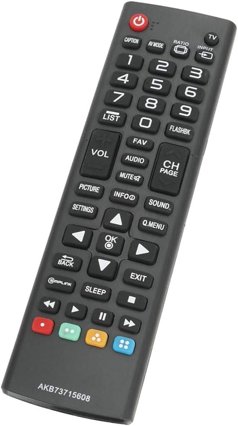 UBay AKB73715608 Remote Control Replacement for All LG LCD LED HDTV Smart TVs