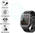 Tempered Glass Screen Protector for Hemisol, ZYCZWL KR06 1.8 inches Rugged Smart Watch, 3pcs, 9H