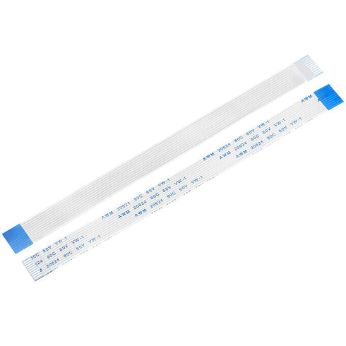 uxcell Flexible Flat Cable, 150mm 1mm Pitch 10 Pins FPC FFC Ribbon Cable for LCD TV DVD Player Laptop, 10Pcs (B Type)