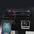 Bluetooth FM Transmitter for Car, Wireless Radio Adapter with Remote Control, Handsfree Auto Kit, USB Charger, and Aux