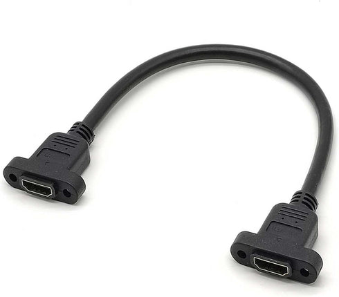 GXMRHWY HDMI Female to HDMI Female Data Transfer Cable Adapter High Speed Extension
