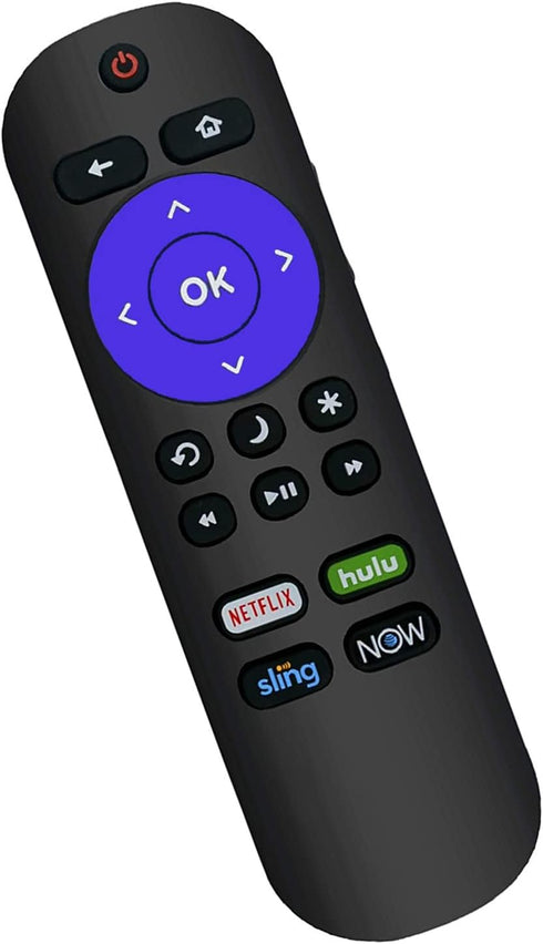 Universal Remote Control for All Hisense-Roku TV & Sharp-Roku TV, No Setup Required