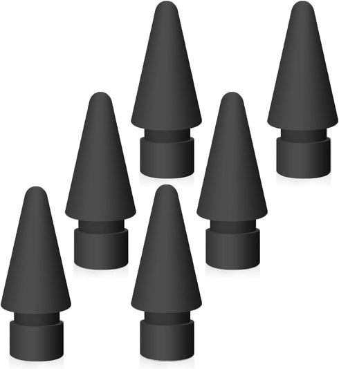 Abiarst Replacement Tips Compatible with Apple Pencil 1st/2nd Gen, Pencil Nibs for iPad