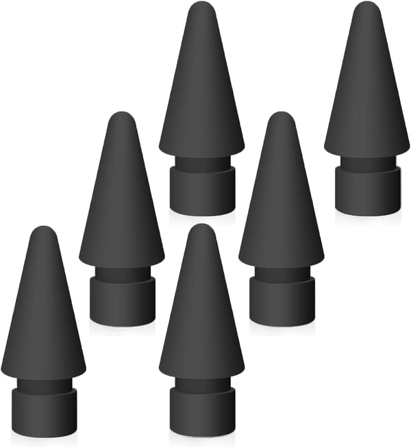 Abiarst Replacement Tips Compatible with Apple Pencil 1st/2nd Gen, Pencil Nibs for iPad