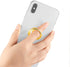 Glitter Bling Bling Phone Ring Holder, Sparkle Kickstand, Cell Phone Finger Ring Grip for Almost All Phones (Gold)