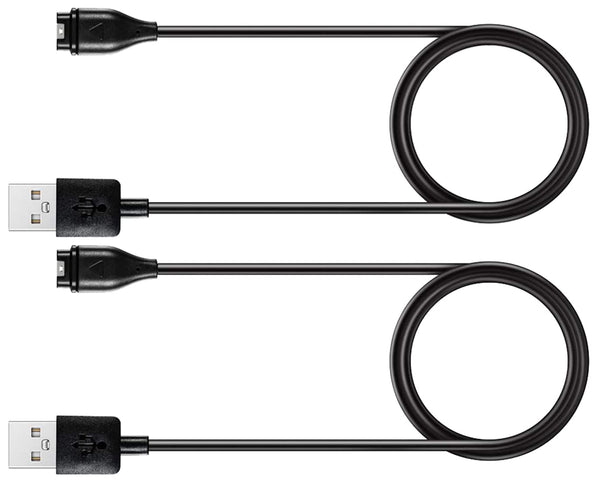 2Pack Chargers for Garmin Bounce Kids Watch, USB Charging Cable Cord 3.3ft Adapter for Garmin Bounce Smartwatch
