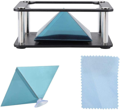 Hologram Watch, 3D Hologram Smartphone Display Stands Projector for Product Display and Entertainment