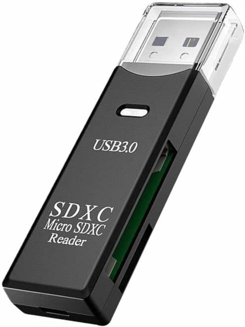 FANTIA USB 3.0 2 in 1 HighSpeed Memory Card Reader Adapter for Micro