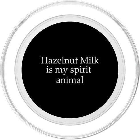 Hazelnut Milk Designs Love Plant-Based Nut Milk Funny Hazelnut Milk Lover Saying Dairy Free Milk Humor PopSockets