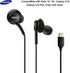 UrbanX 2021 Stereo Headphones with Microphone & Volume Remote for Galaxy S21, S20, Note 10, S10, S9 Plus, Type-C