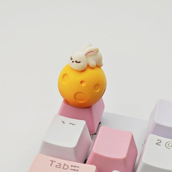 Cartoon Animal Keycaps DIY Custom Cute ESC Keycap Replacement for MX Switches Custom Gaming Mechanical Keyboard