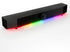 Tilted Nation Gaming Soundbar | RGB Monitor Sound Bar for PC | Crisp Audio and Adjustable LED | Wireless or USB Wired