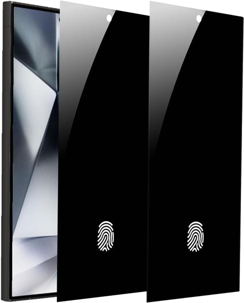 2 Pack 360 Degree Privacy Screen Protector for Samsung Galaxy S24 Ultra, Anti-Spy 4 Sides Soft Film 6.8 inch