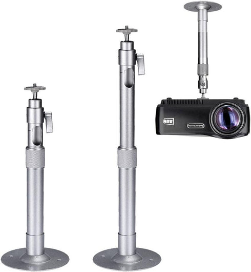 Assome Projector Ceiling Mount, Projector Stand, Universal Extendable Video Projector Wall Mount Bracket