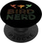 Bird Nerd Retro Vintage Distressed Bird Watcher PopSockets Swappable PopGrip