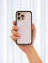 Wildflower 15 6.5ft Cases - Compatible with iPhone Plus | Protective Black Bumper, Drop Test Certified, Women Owned