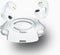 Open Ear Headphones, True Wireless Bluetooth Ear Clip Earbuds, Sweat Resistant, 24H Playtime, White