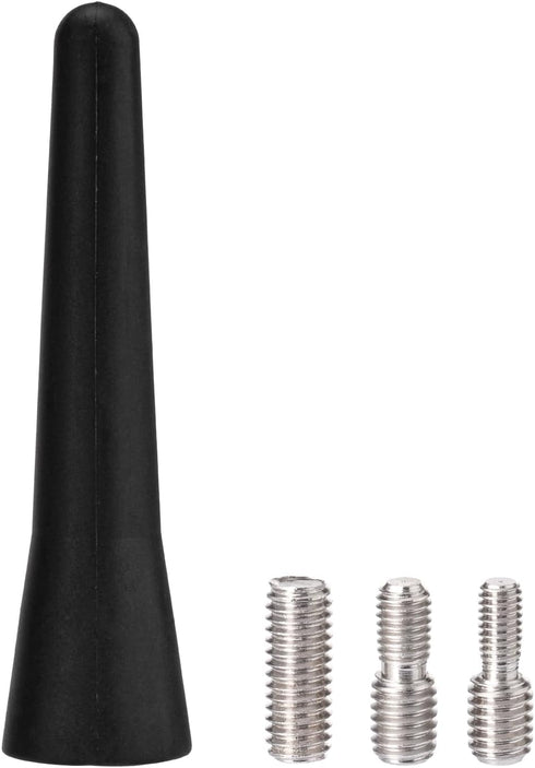 GODPEE 2.5 Inch SZSAUTO Mini Antenna Car Roof Antenna Replacement Mast Universal Vehicle FM AM Stereo Radio Short