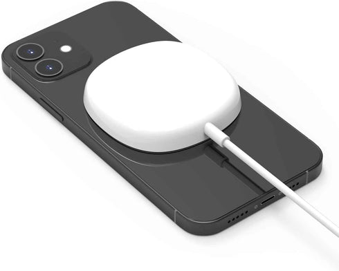 PureGear 15W Qi-Certified Fast Wireless Charging Pad for iPhone 12/12 Pro/12 Pro Max/12 Mini Compatible with MagSafe