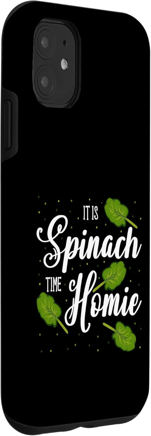 Spinach Vegetable Lover Apparel 11 iPhone Spinach Lover Vegetable Vegan Gardener Vegetarian Farmer Case