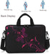 RICHEN Laptop Shoulder Bag, Neoprene Soft Carrying Travel Case with Accessories Pocket for 14-15.6 inch Notebook (Nice