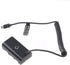 FocusFoto NP-F550 Dummy NP-F970 NP-F570 NP-F750 NP-F770 F960 F530 F330 USB-C to Battery Adapter Cable for Sony to Power