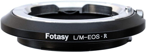 Fotasy Leica M Lens to Canon RF Mount Metal Adapter, LM EOS R