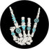 Western Rock On Skeleton American Rodeo Cowboy Fun Gifts PopSockets Standard PopGrip