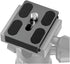 JianLing 2PCS PU50 50mm 1/4 Camera Quick Release Plate Aluminum Tripod Ball Head Base Quick Release Plate for DSLR
