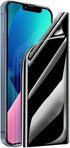 Hydrogel Film Privacy Screen Protector for iPhone 13/13 Pro & iPhone 14 (6.1") - 2 Pack, High Sensitivity, Easy Install.