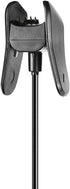 Garmin Vivosmart 4 Charger - Replacement Charging Data Cable Clip Cord (Black, 2-Pack) for Vivosmart 4.