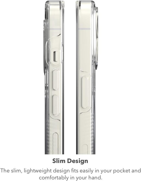 Gear4 ZAGG Crystal Palace Snap Case for iPhone 14 Pro Max - Clear Case, D30 Drop Protection (13ft/4m), Anti-Yellowing,