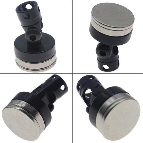4 Pack 1/10 SCX10, Magnetic Invisible Body Post Mounts for RC Crawler Truck Axial RC Car Body Holders Replacement