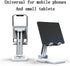 Leavnea Cell Phone Stand,Adjustable Angle Height Phone Honder for Desk,Fully Foldable Portable Phone Mount,Compatible