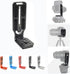 LingoFoto 1/4" 3/8" L Bracket for DSLR/Mirrorless Cameras, Arca-Swiss Quick Release Plate with Vertical/Horizontal