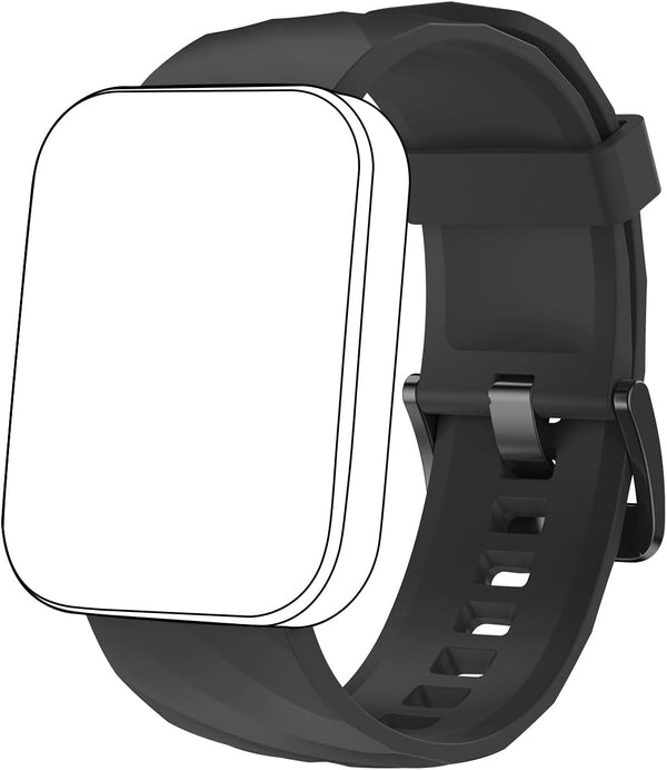 RUIMEN Smart Watch Bands, 22mm Soft Silicone Replacement Straps for D1 H1 Smart Watch