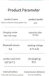 SERENAGLOW Pillow Speaker for Sleeping, Portable Sleep Aid Build-in Bone Conduction, Mini Bluetooth White Noise Machine